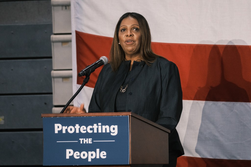 New York State Attorney General Letitia James is the target of an open criminal probe from the Department of Justice.