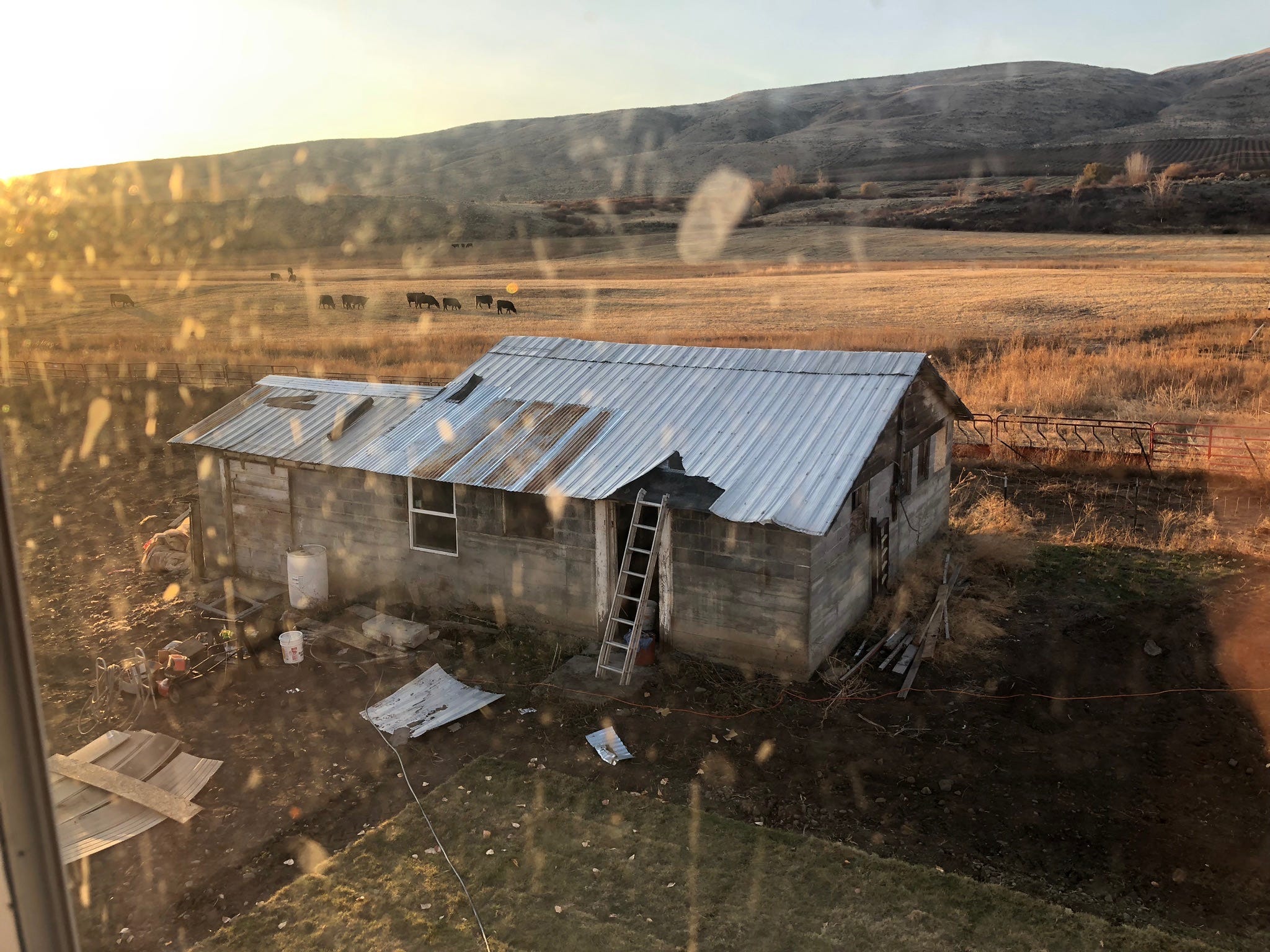An old barn.