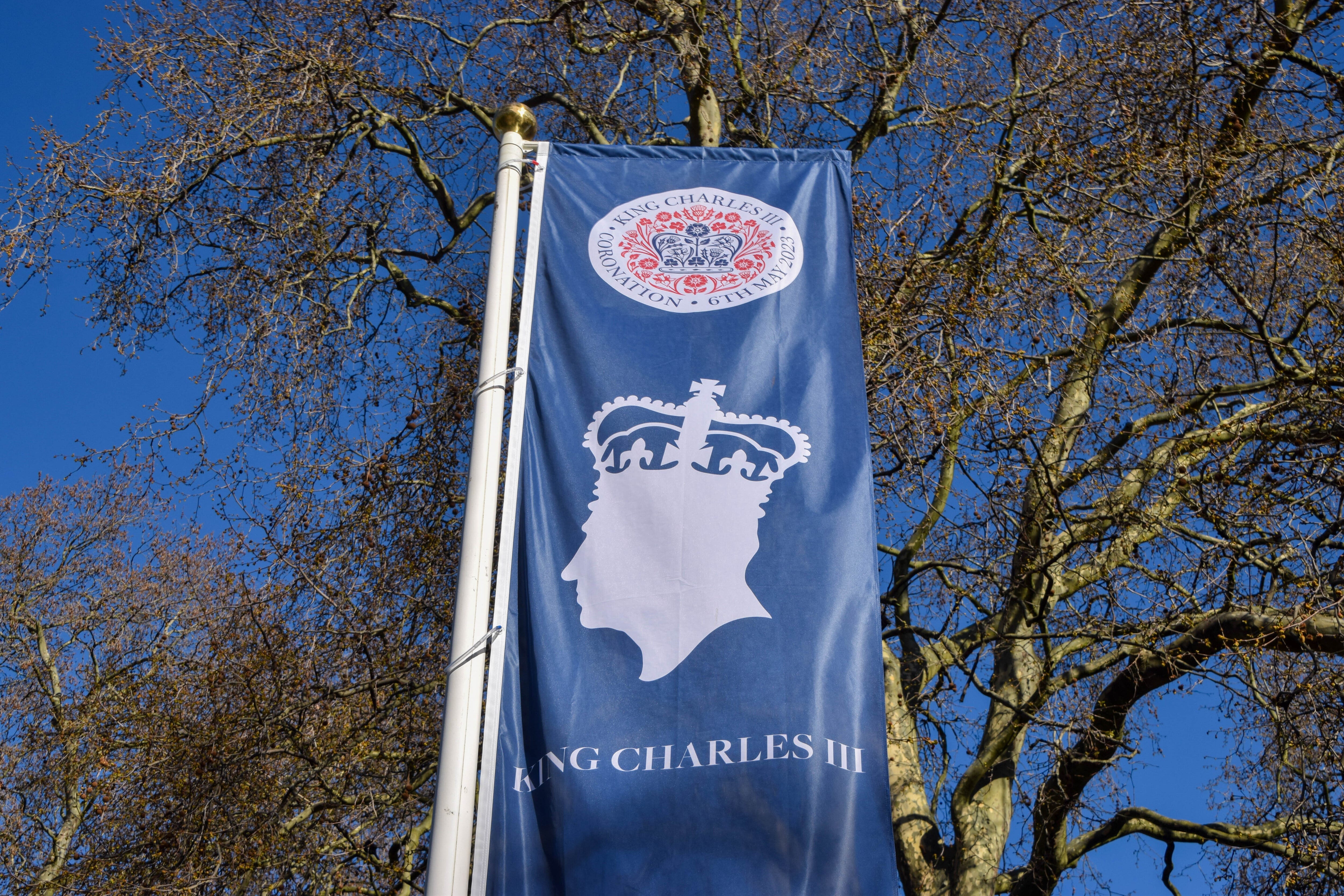 A logo for King Charles III's coronation.