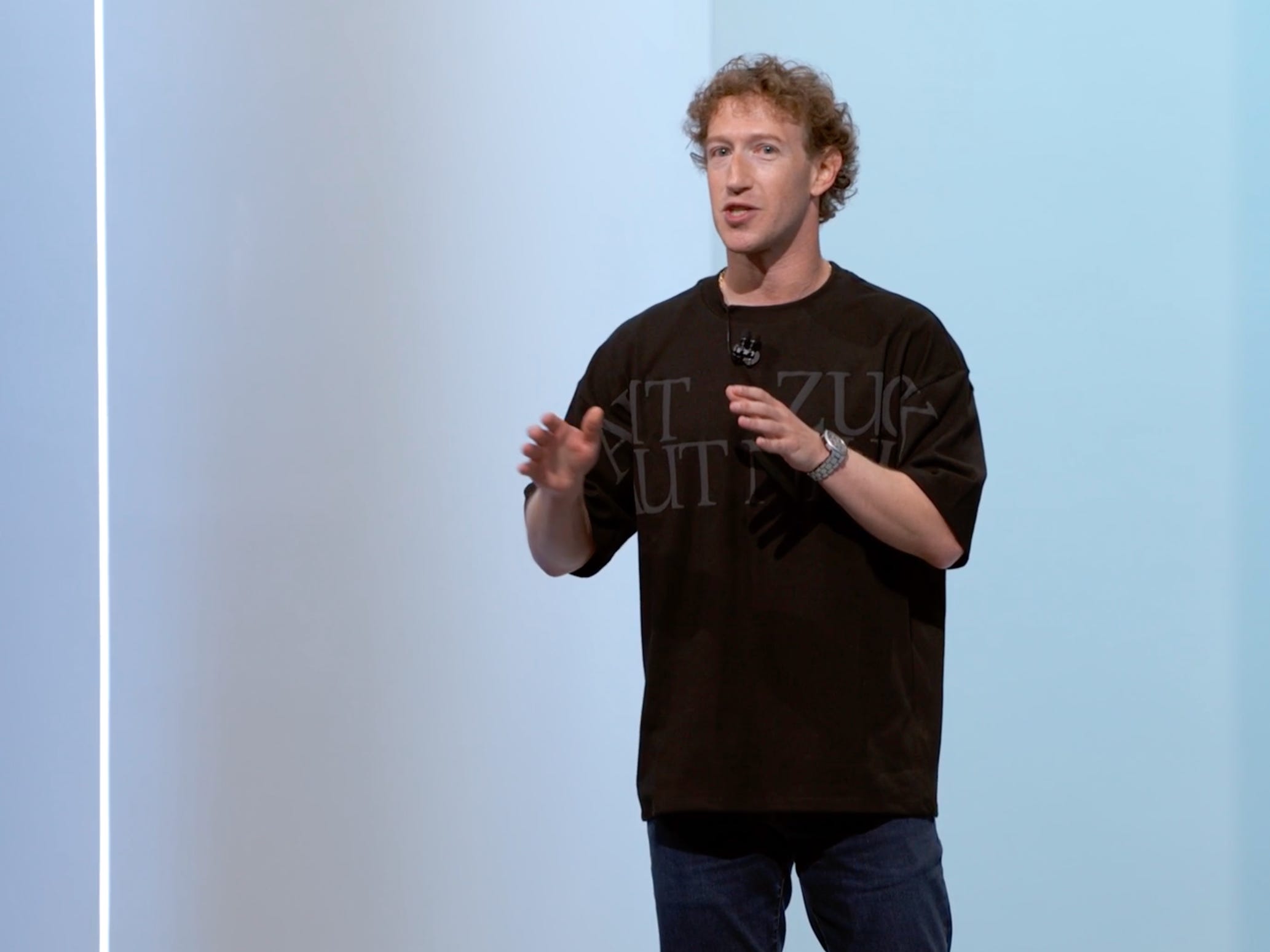 Mark Zuckerberg at the Meta Connect 2024