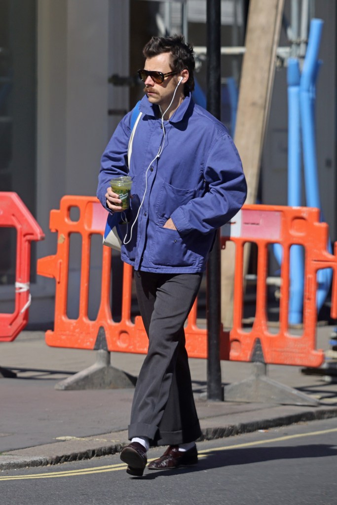 Harry Styles in London in April 2025