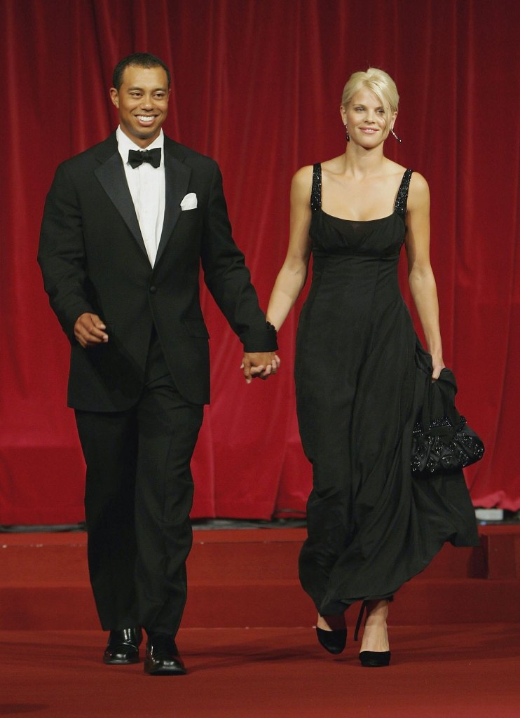 Tiger Woods and Elin Nordegren in September 2006