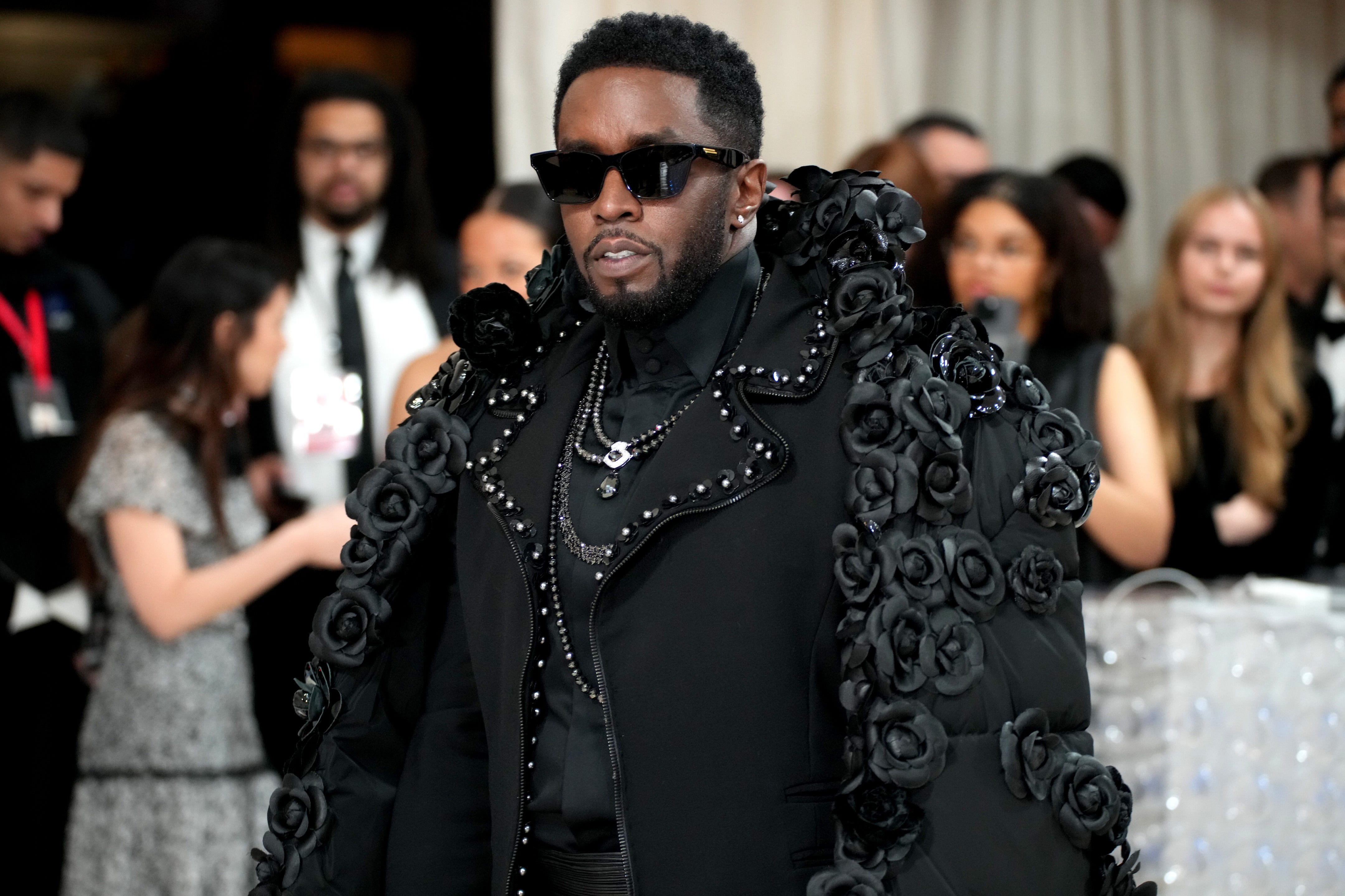 Sean Combs at the 2023 Meta Gala.