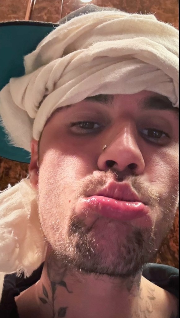 Justin Bieber via Instagram in March 2025