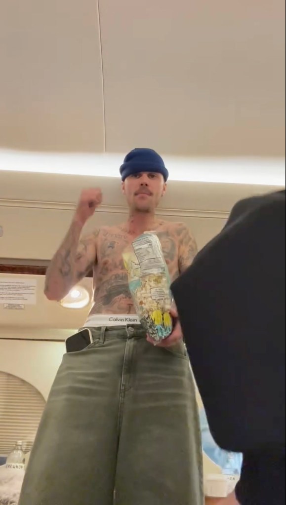 Justin Bieber via Instagram in February 2025
