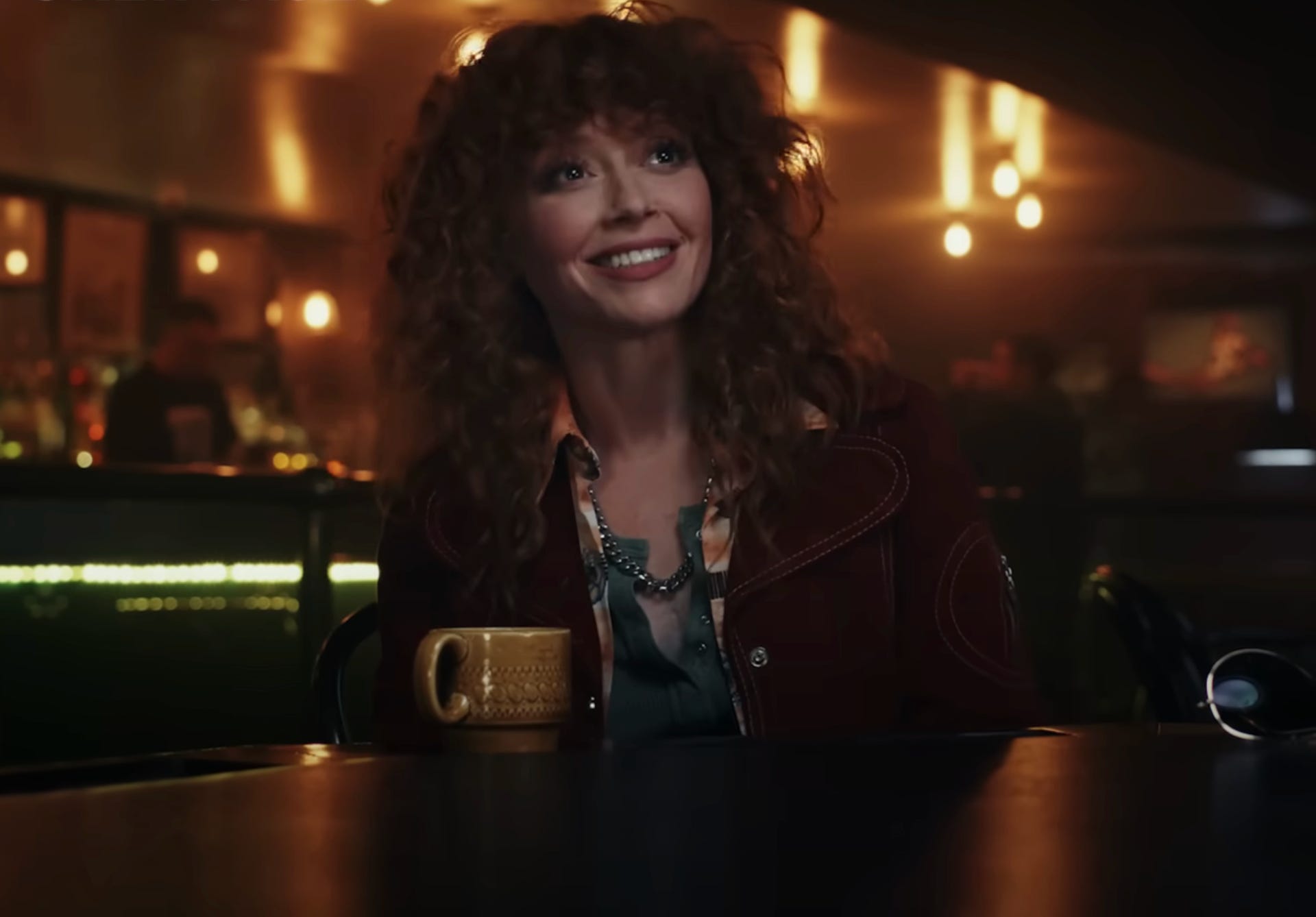 Natasha Lyonne as Charlie in season two of "Poker Face."