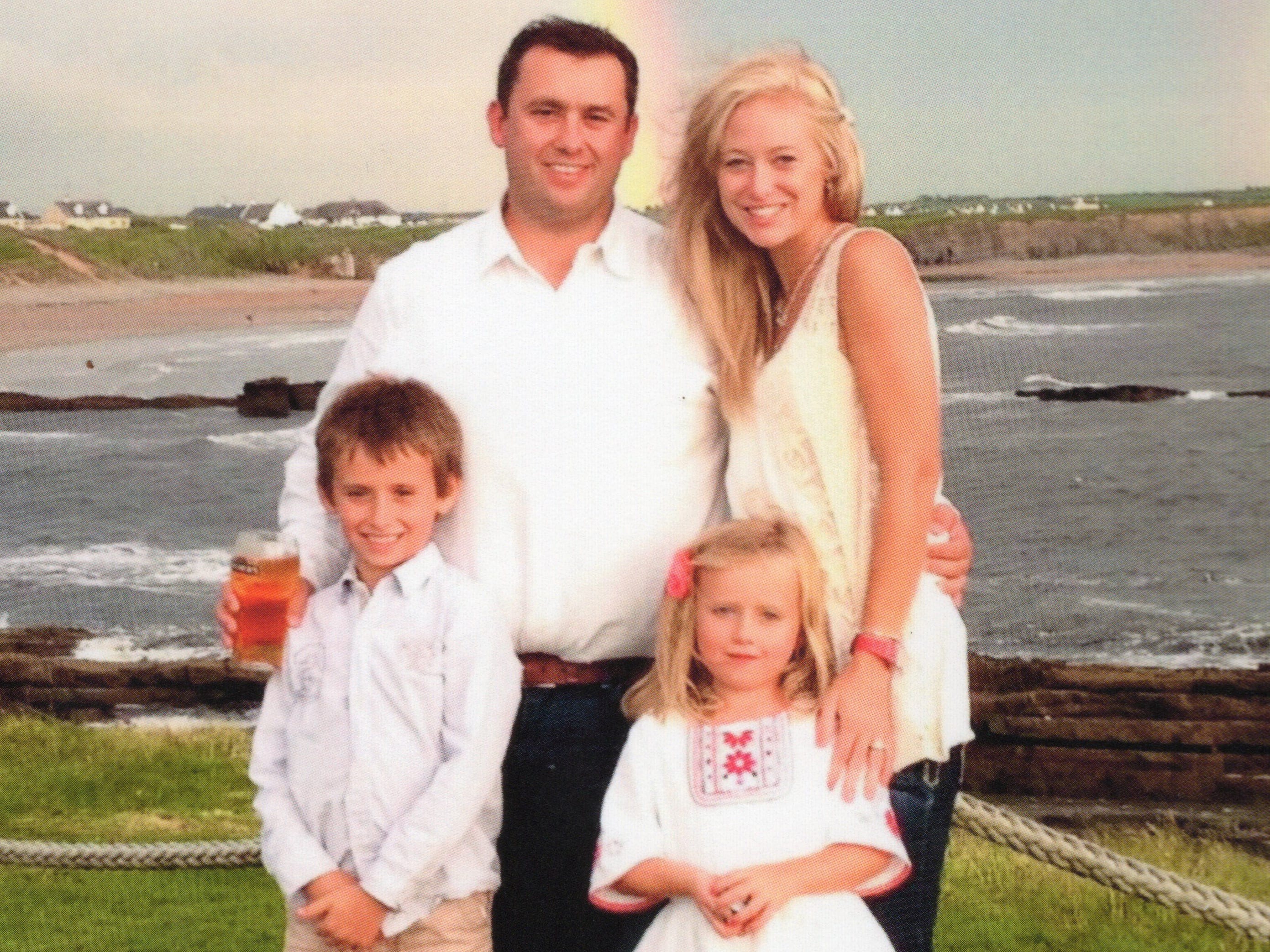 Jason Corbett and Molly Martens Corbett with their kids, Jack and Sarah Corbett-Lynch.