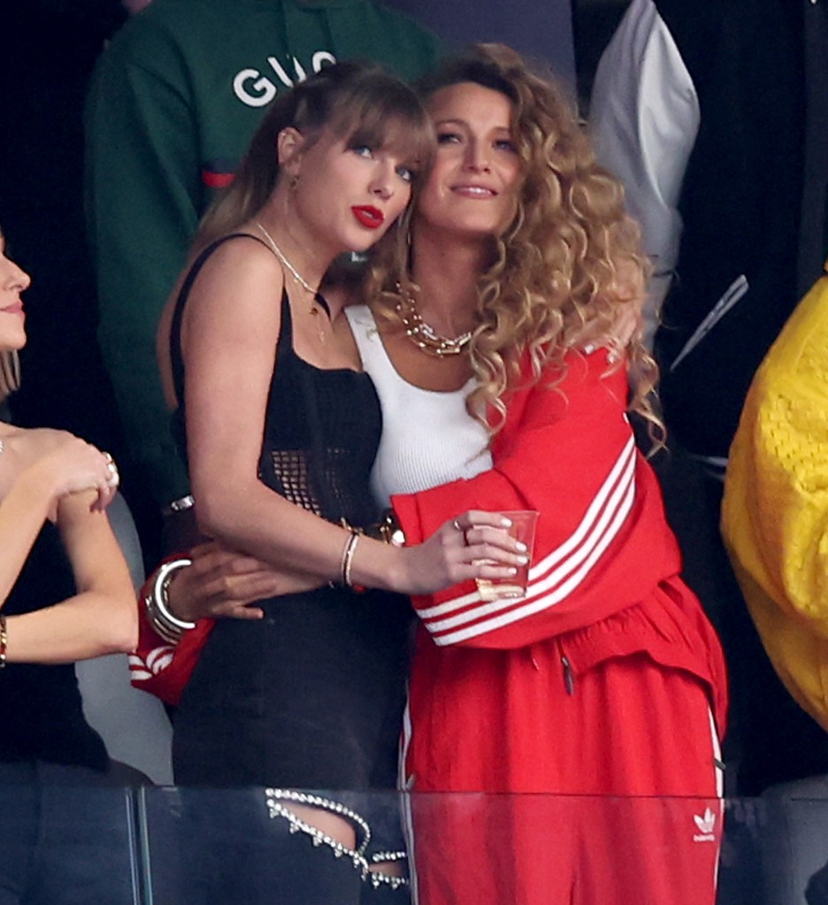 Taylor Swift and actress Blake Lively