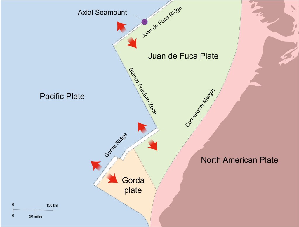 The Axial Seamount has exhibited a surge in volcanic activity.