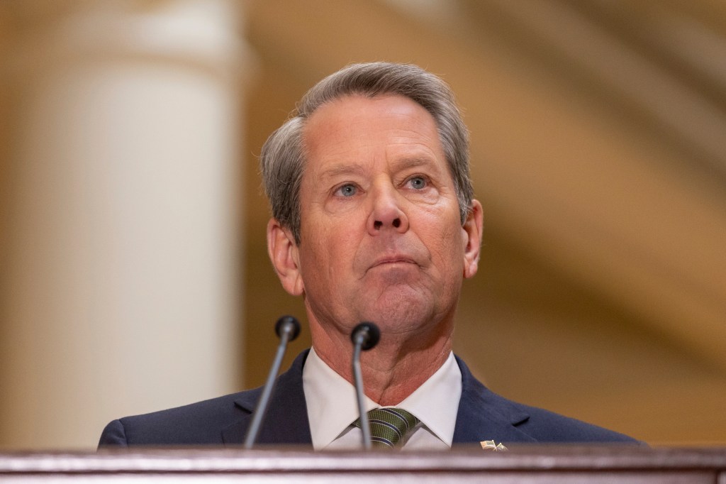 Republican Georgia Gov. Brian Kemp recently announced he would not run for Senate.