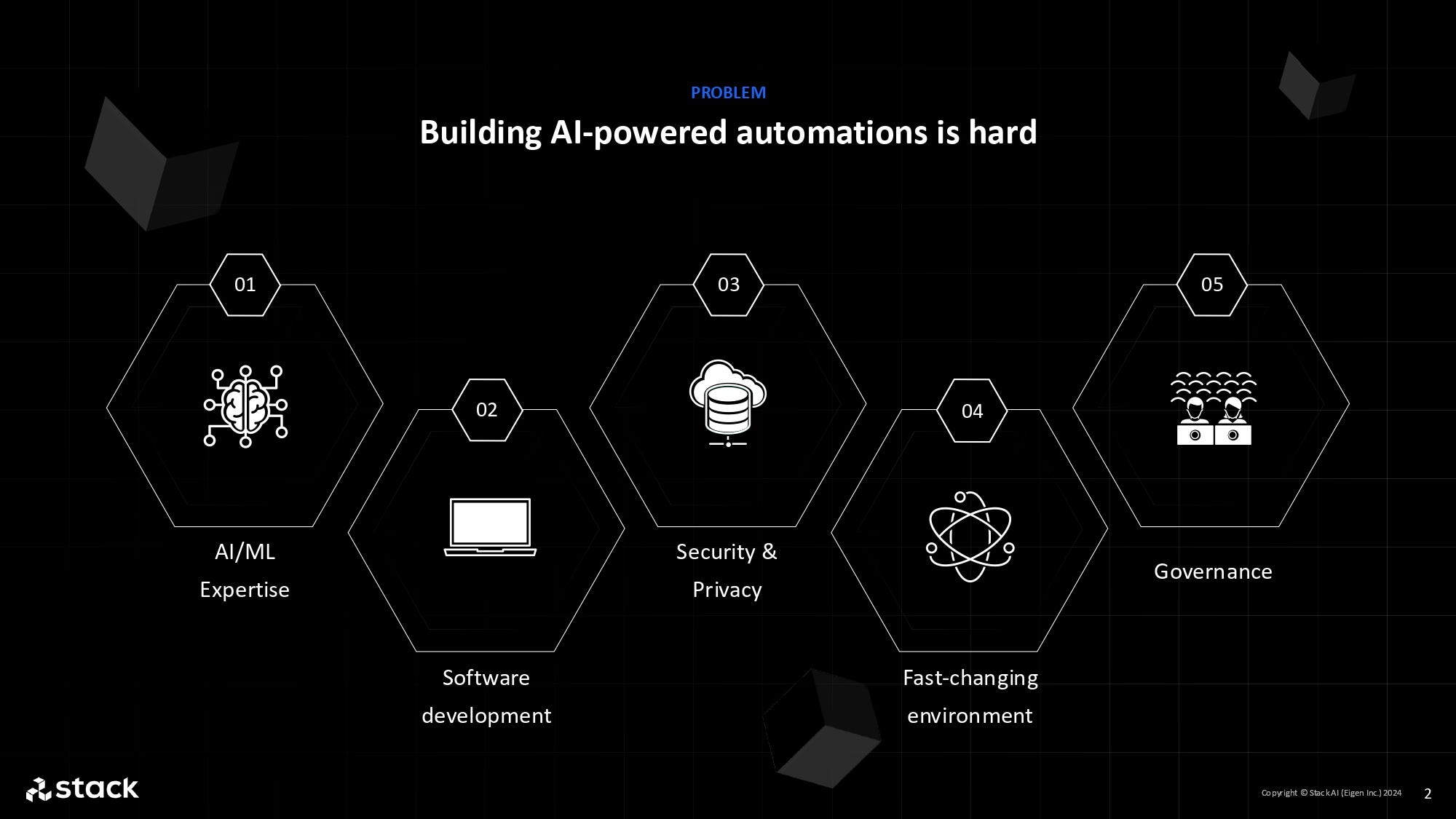 StackAI pitch deck