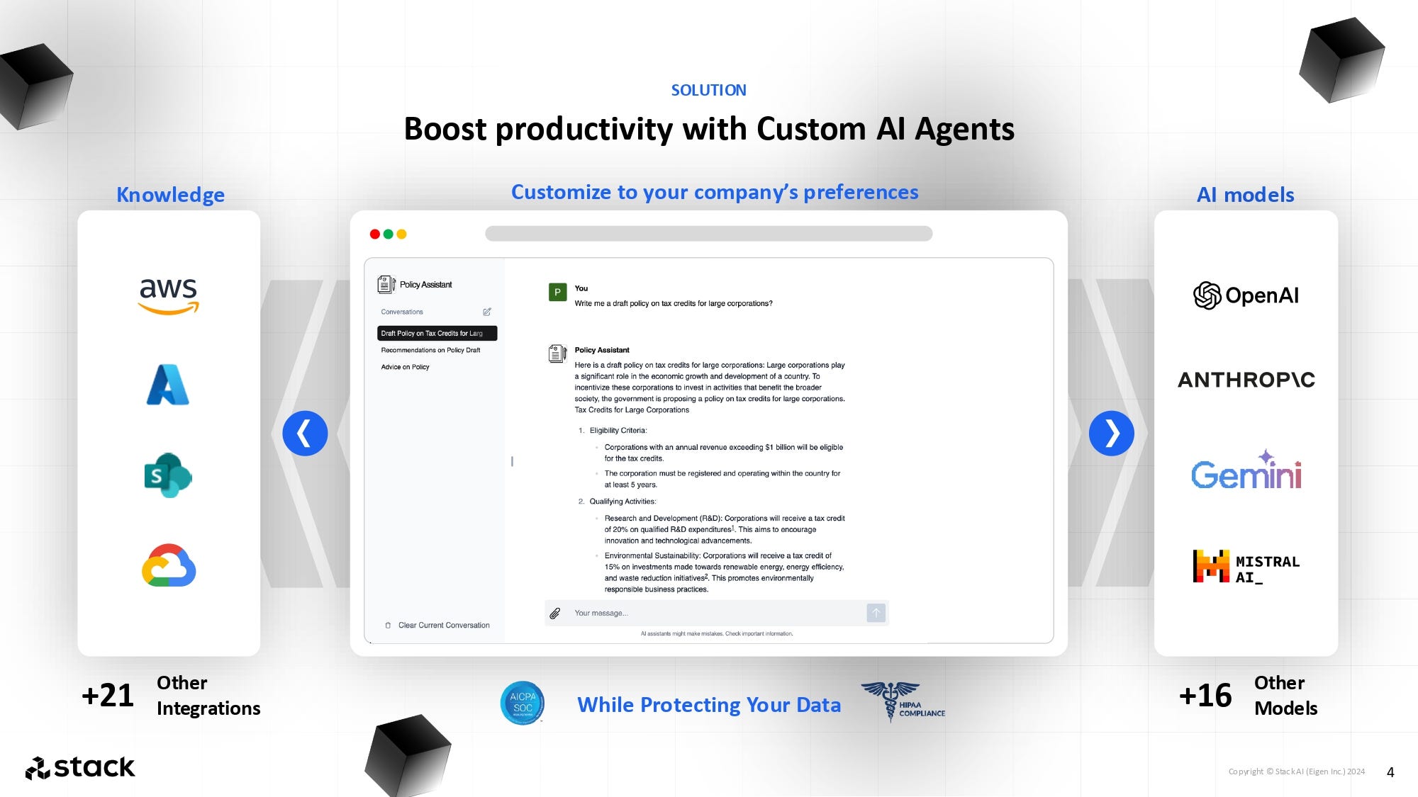StackAI pitch deck