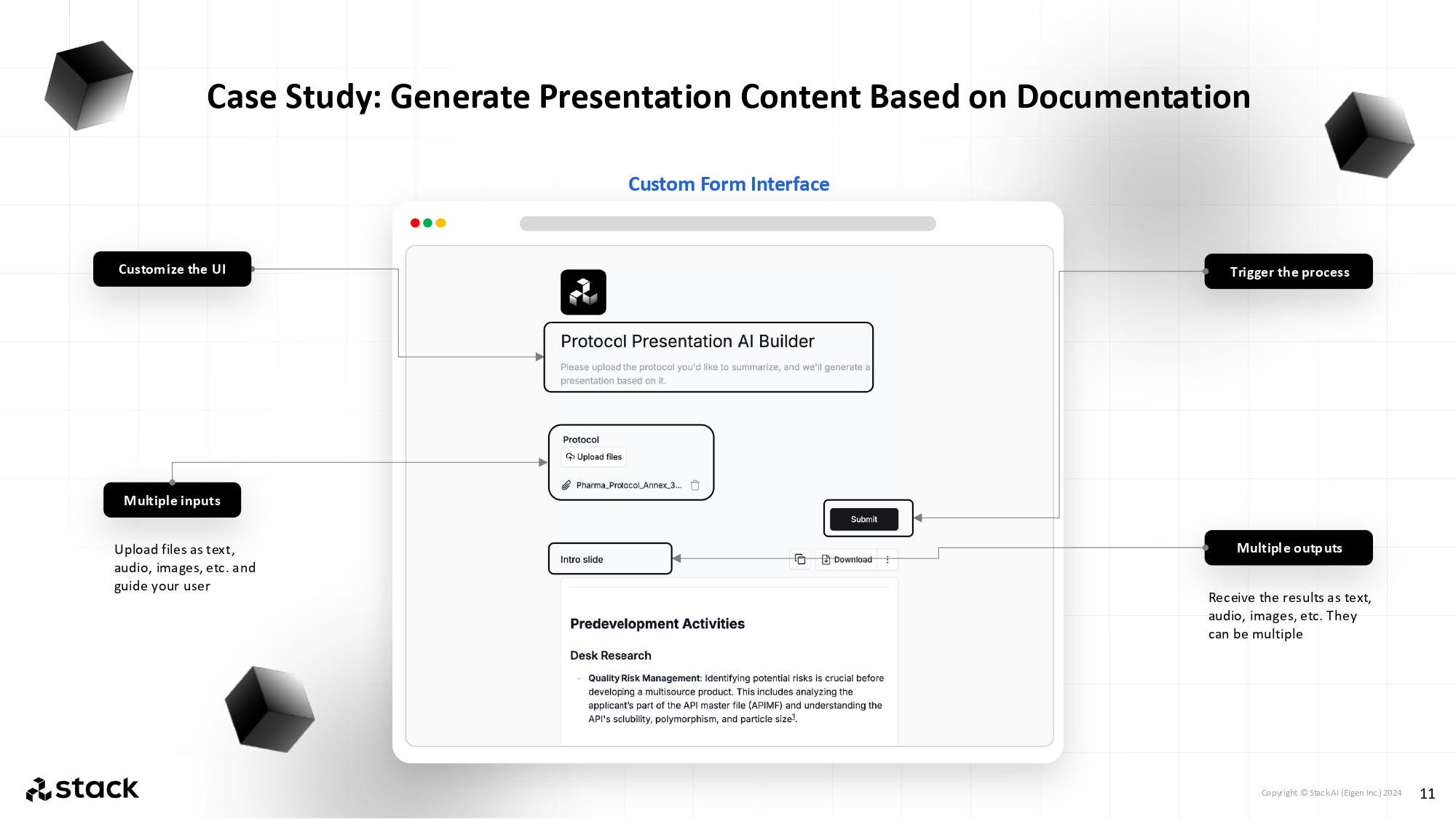 StackAI pitch deck