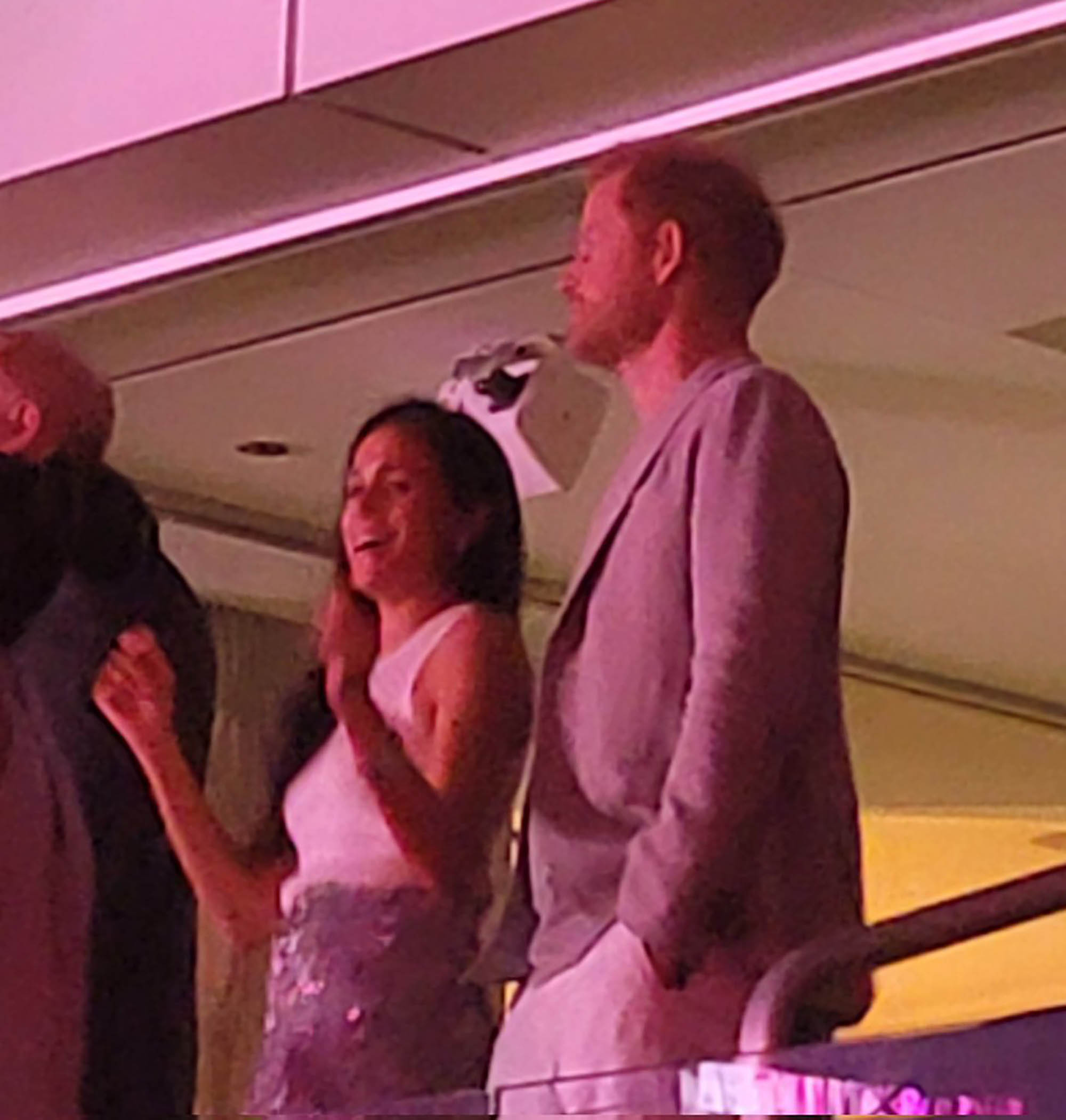 Meghan Markle and Prince Harry at Beyoncé's concert.