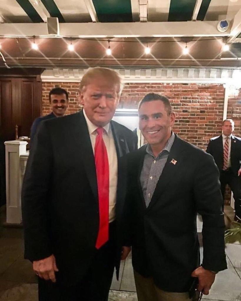 Jason Meister and Donald Trump.