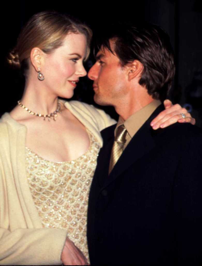 Tom Cruise and his wife, Nicole Kidman at the the 11th  Annual Moving Picture Ball honoring Cruise son Saturday Sept 21  at the Beverly Hilton in LA  