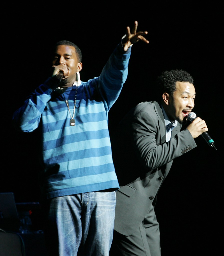 Kanye West and John Legend