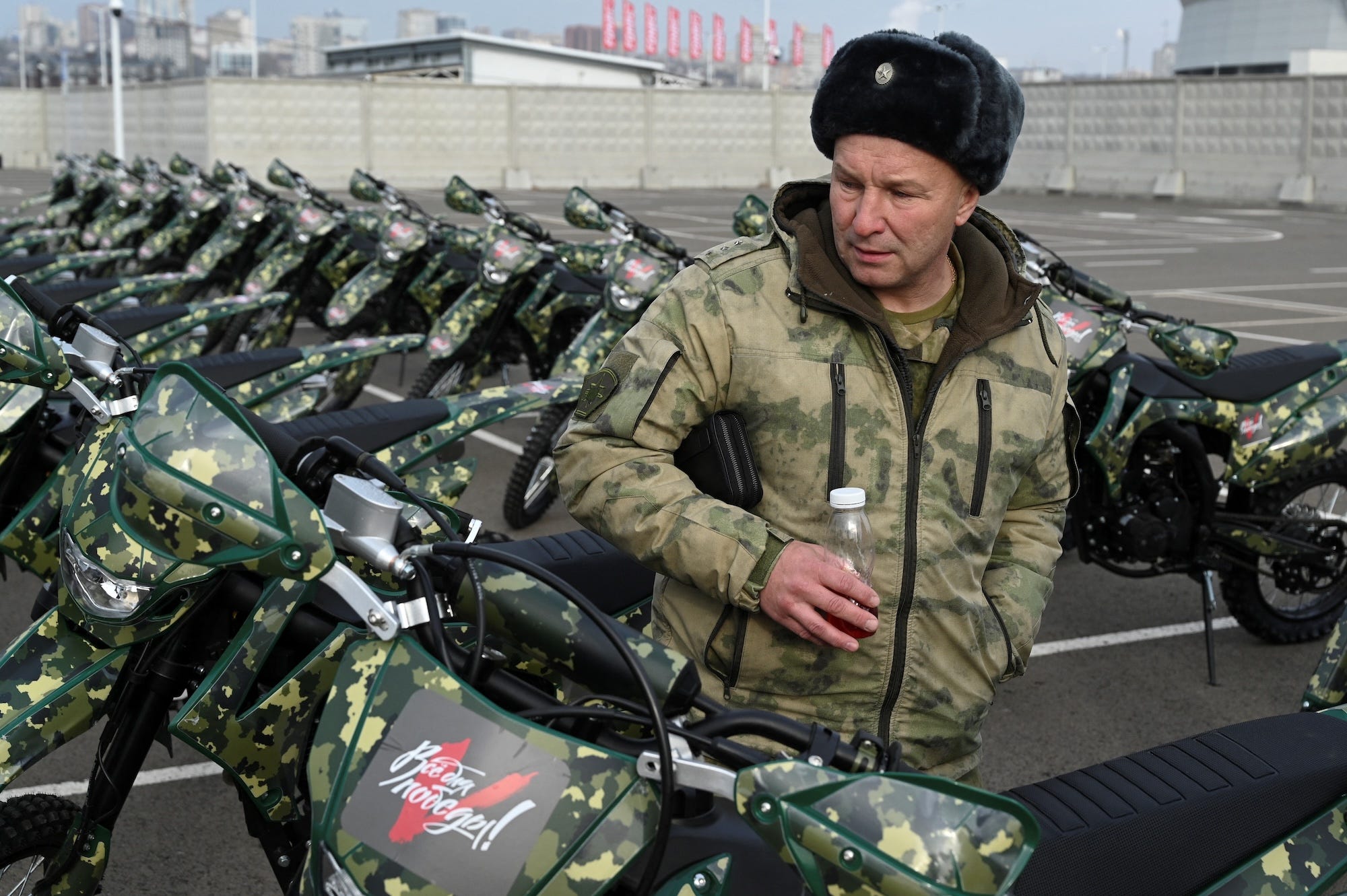 Russia's Ministry of Defense is trying to formally organize motorcycle operations.