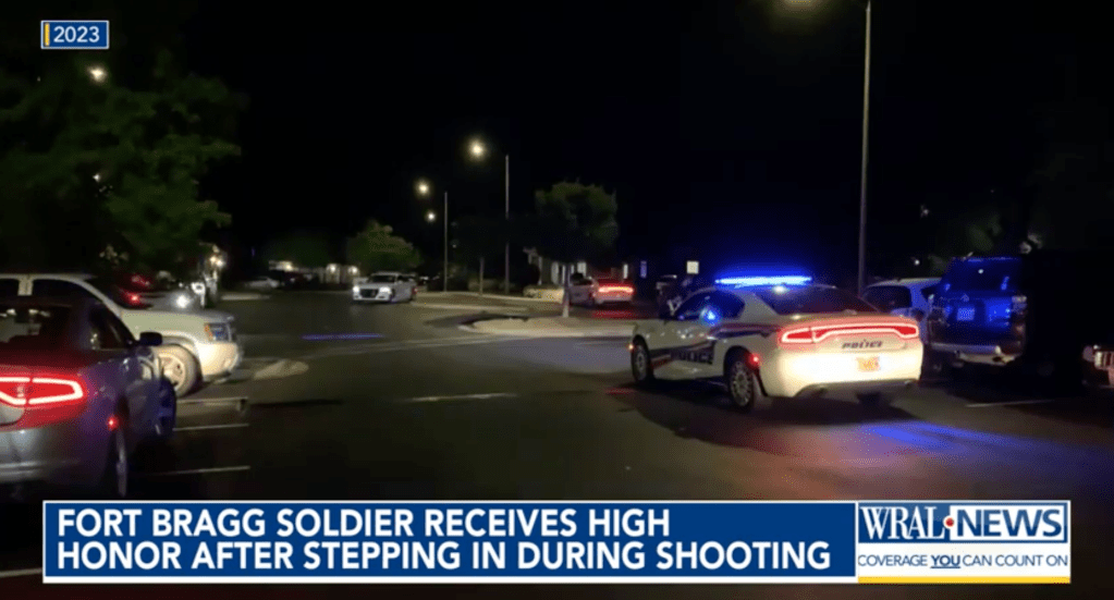 Lieberman saved a teenager during a shooting at his apartment complex in 2023.