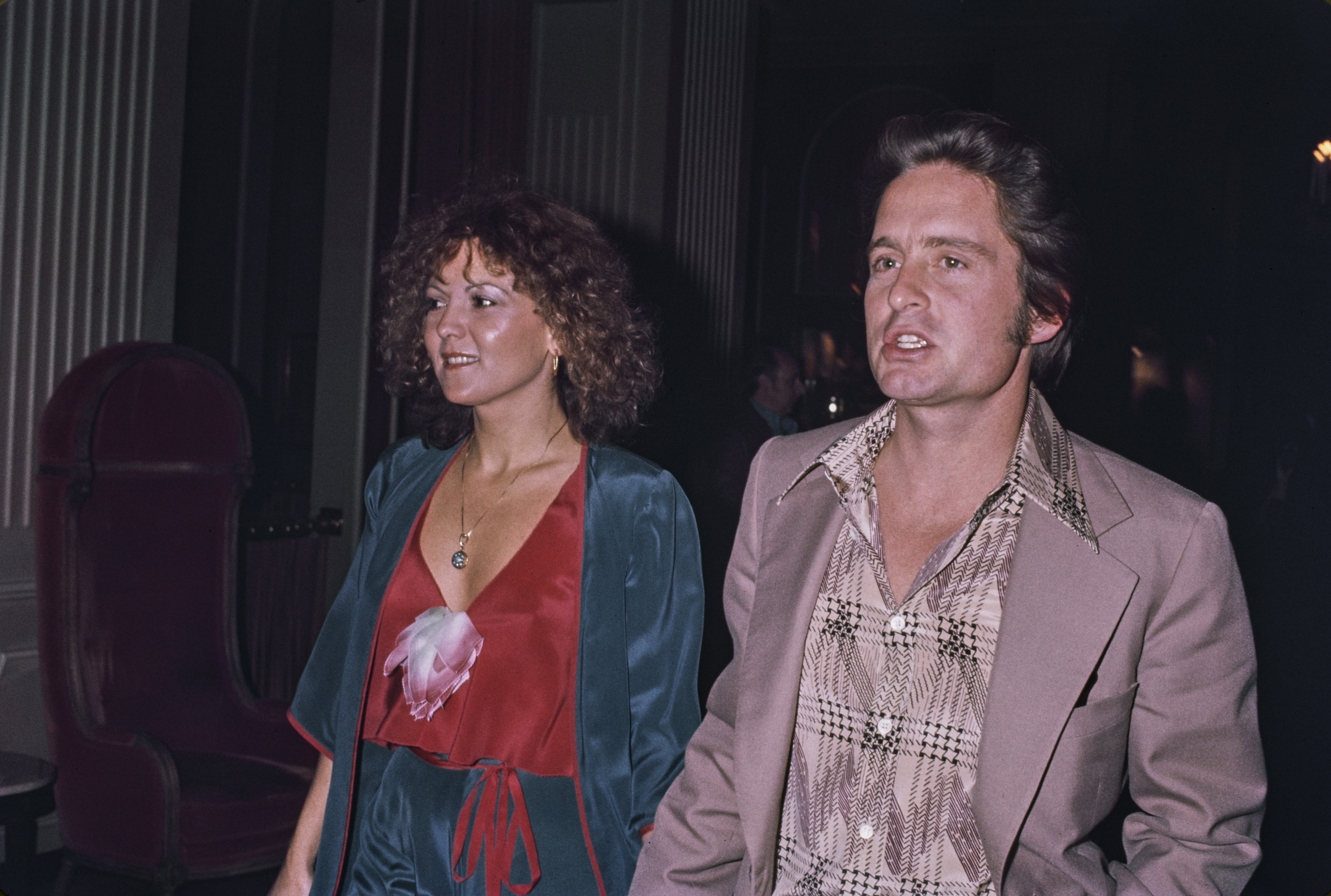 Michael Douglas and Brenda Vaccaro.
