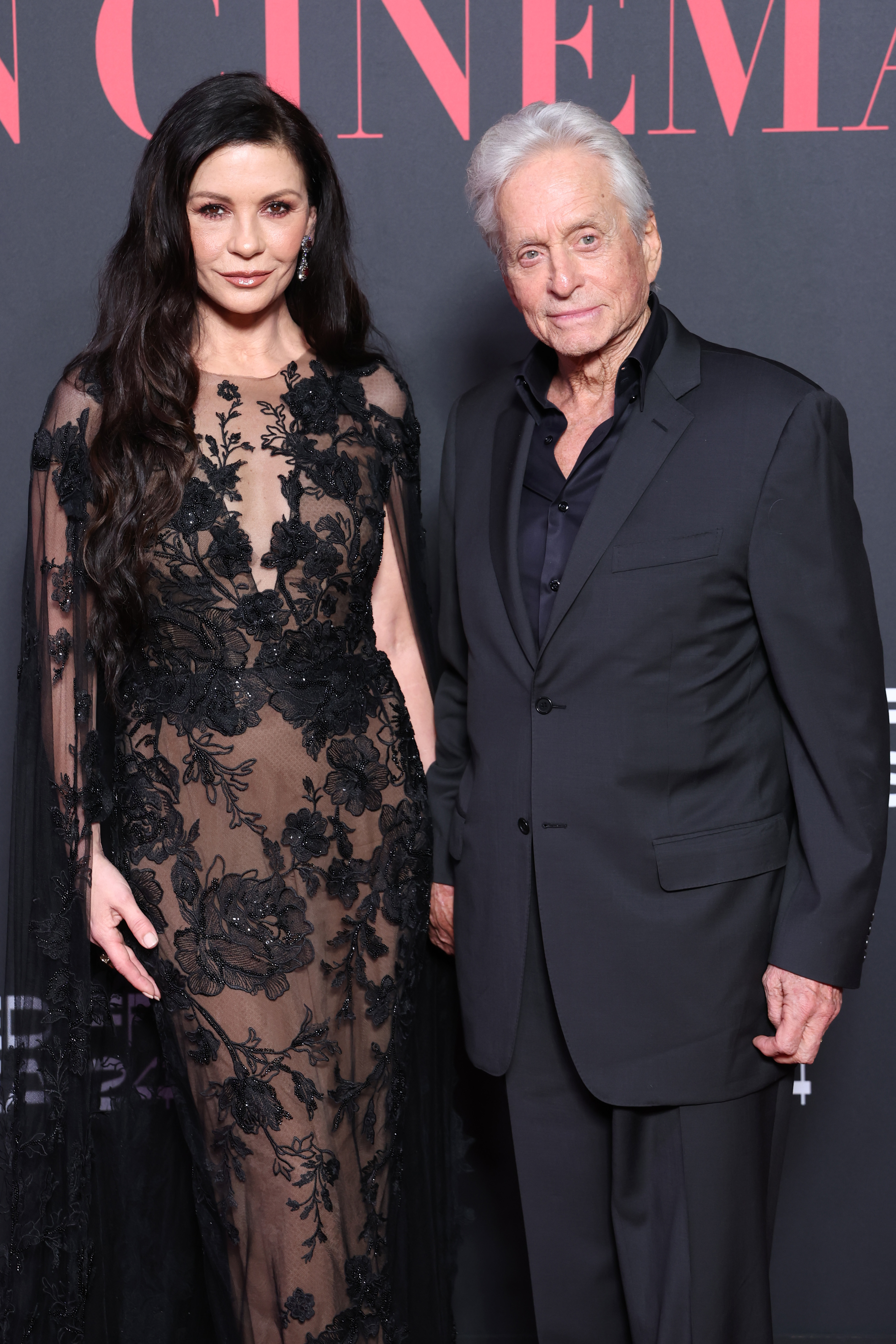 Catherine Zeta-Jones and Michael Douglas.