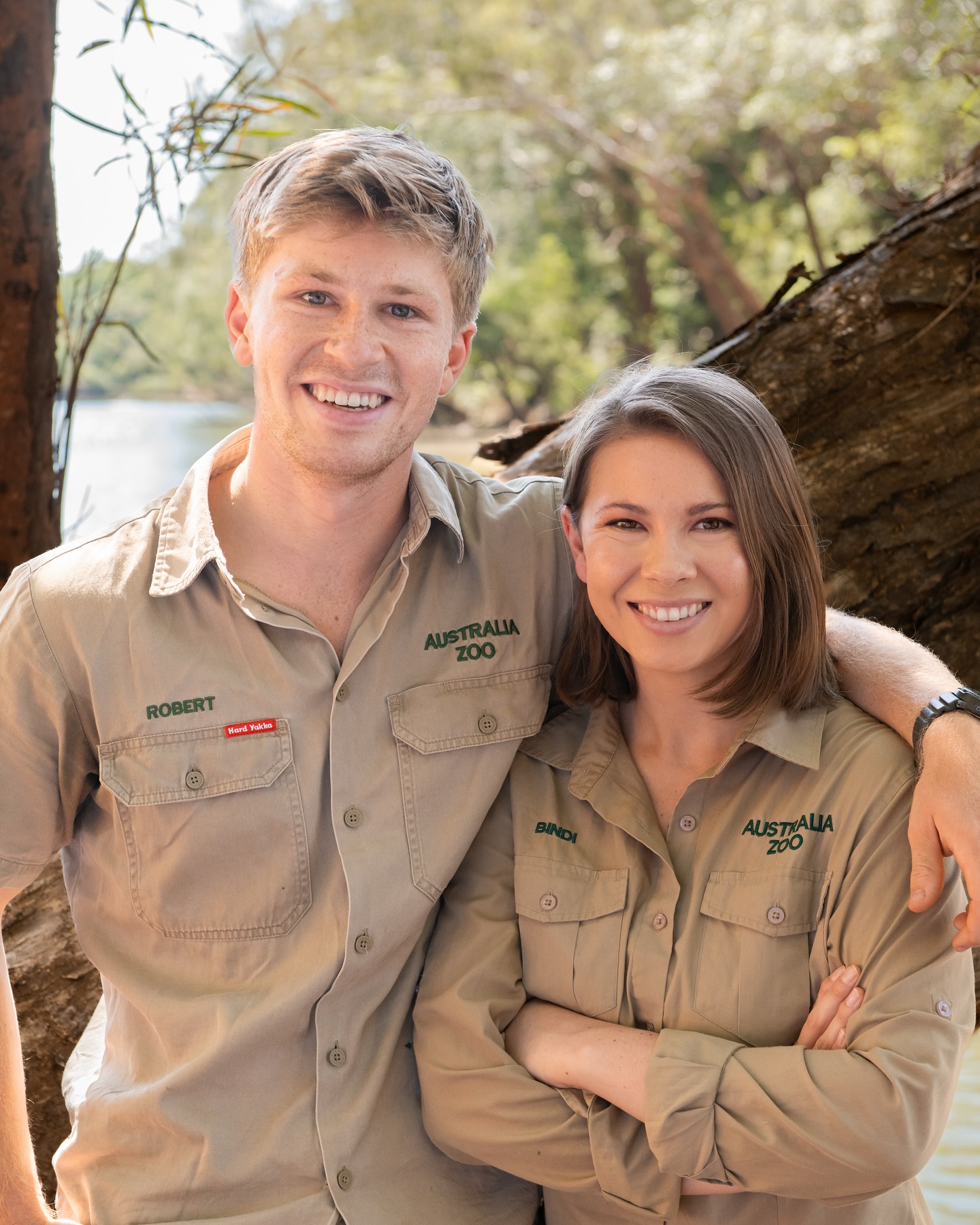 Robert and Bindi Irwin