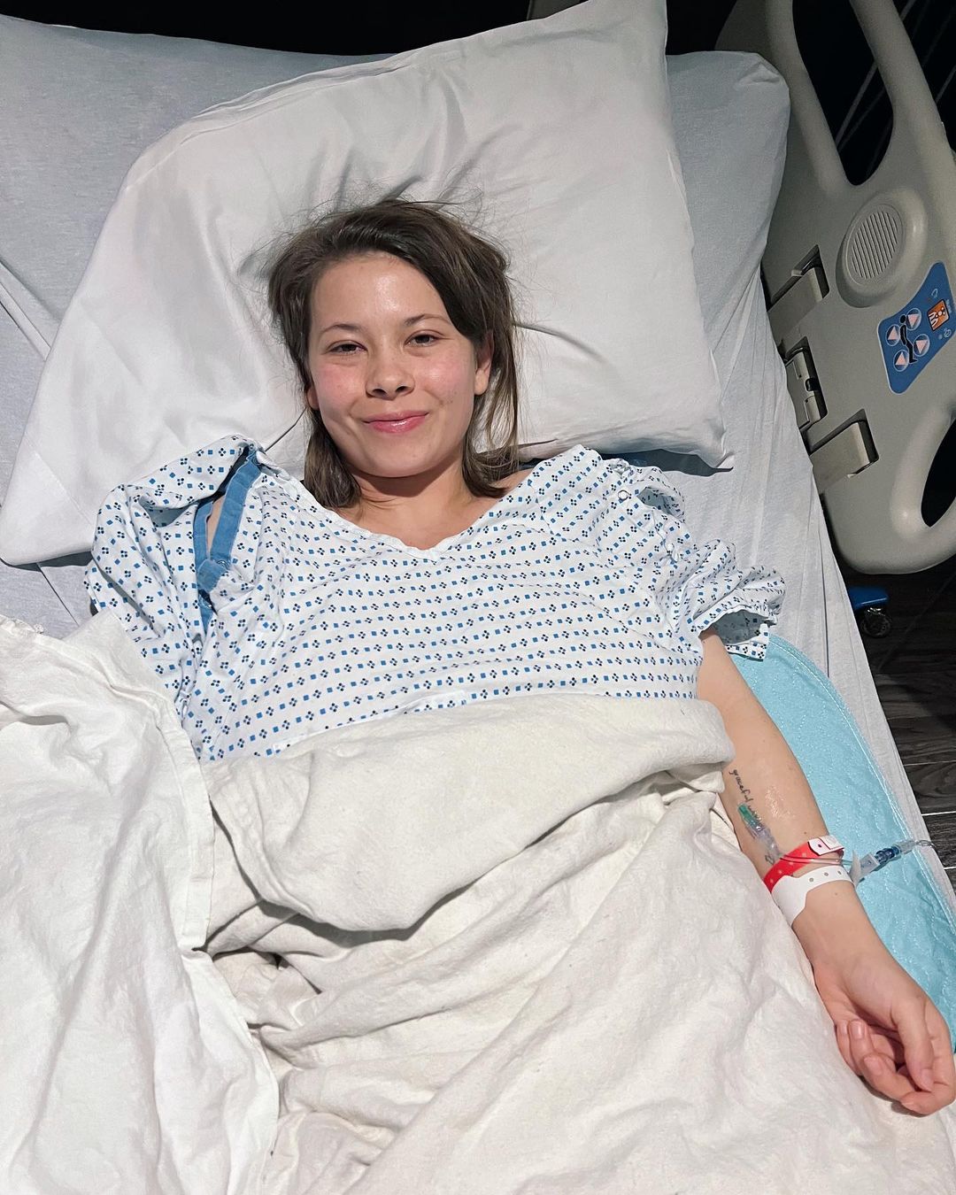 Bindi Irwin in the hospital