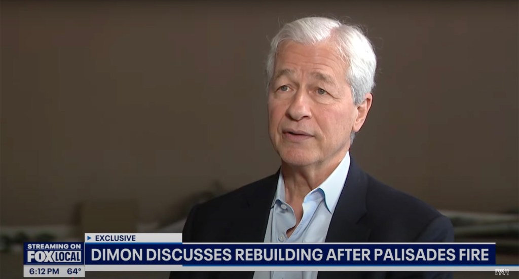 JP Morgan Chase CEO Jamie Dimon