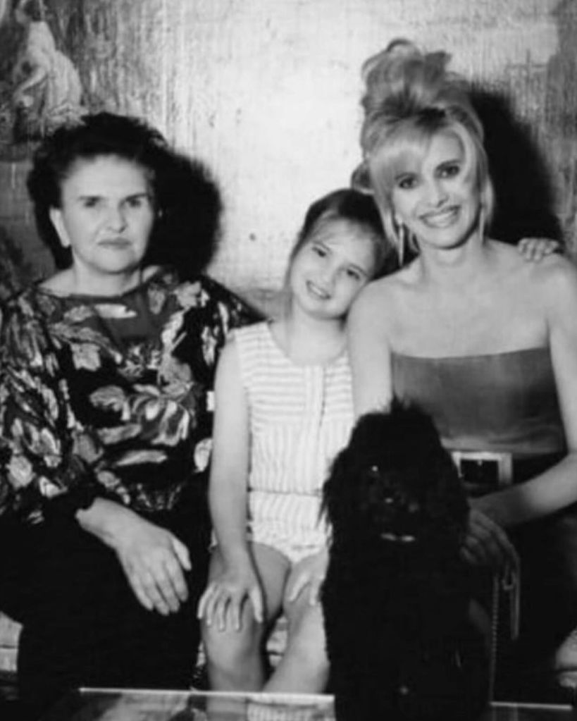 Ivanka and Ivana Trump in a rare throwback photo.