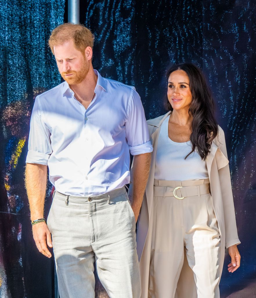 Prince Harry and Meghan Markle, Duchess of Sussex at the Invictus Games 2023