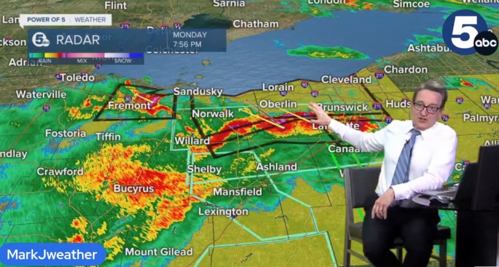 Meteorologist Mark Johnson was let go by WEWS on Friday, the stationed revealed in a statement. 