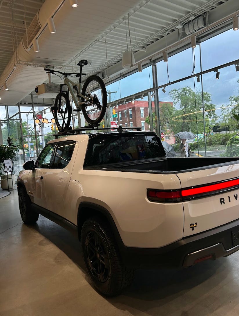 Rivian concept space vehicle