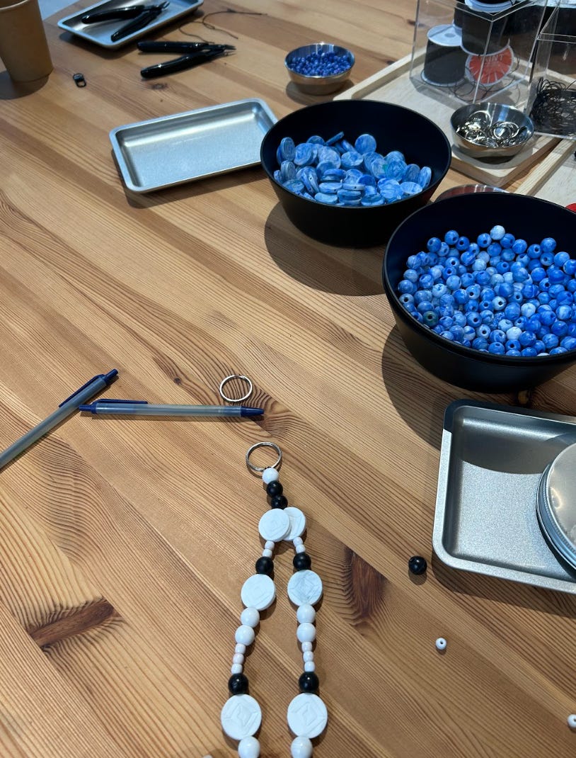 beading activity at Rivian