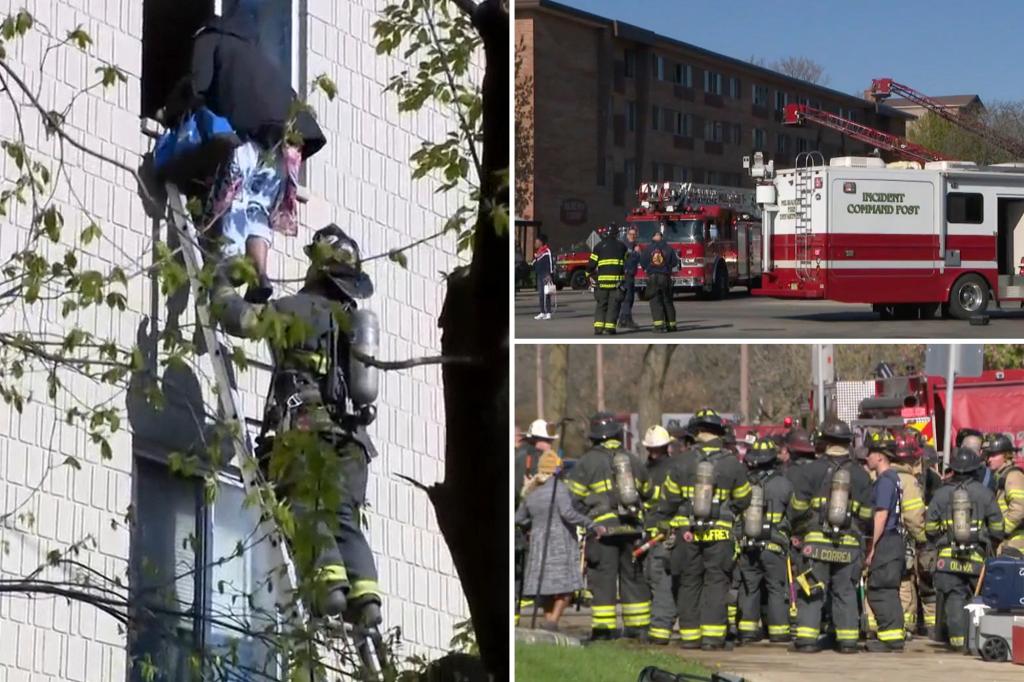 Residents jump from windows during Milwaukee apartment fire that kills 4 on Mother’s Day