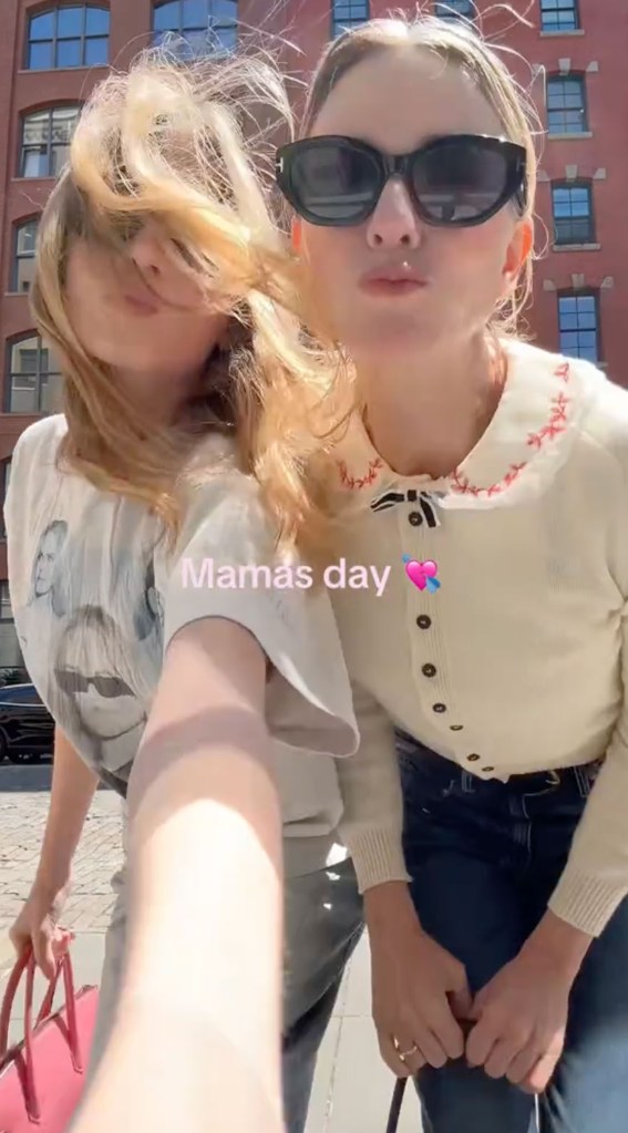 Naomi Watts with Kai in Manhattan on Mother's Day Sunday. 