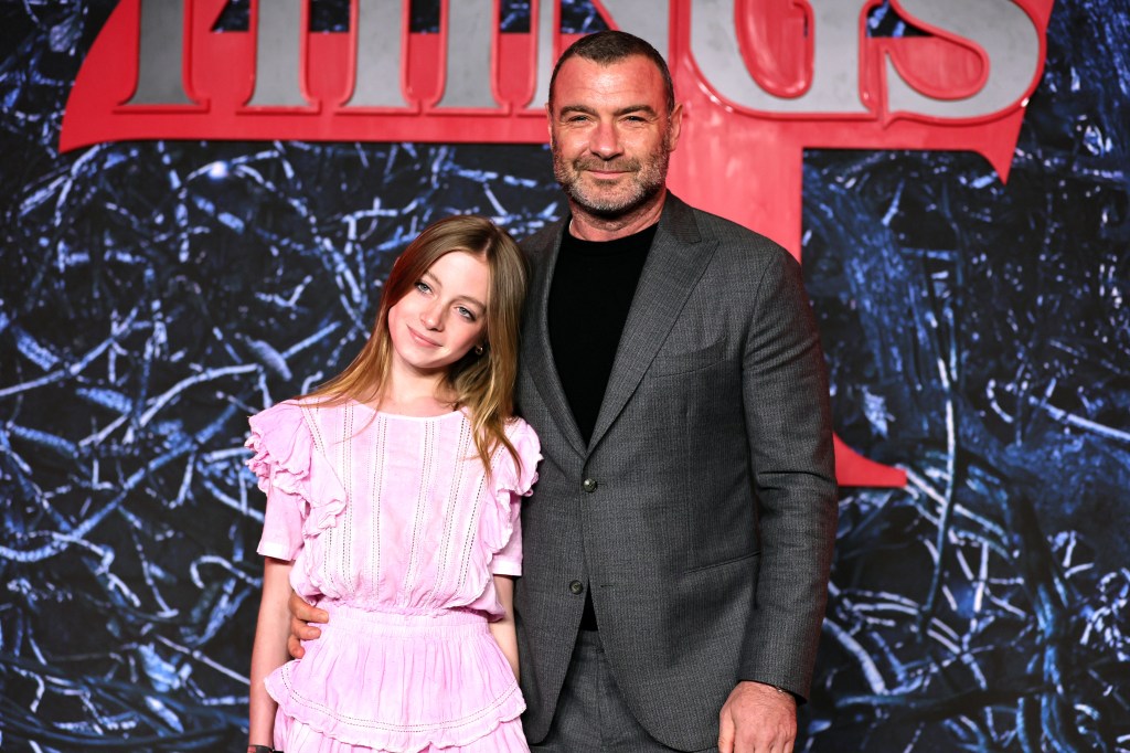 Liev Schreiber and Kai in 2022. 