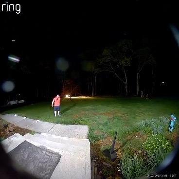 Footage shows Reilly shooting at the driver as he tried to drive away.
