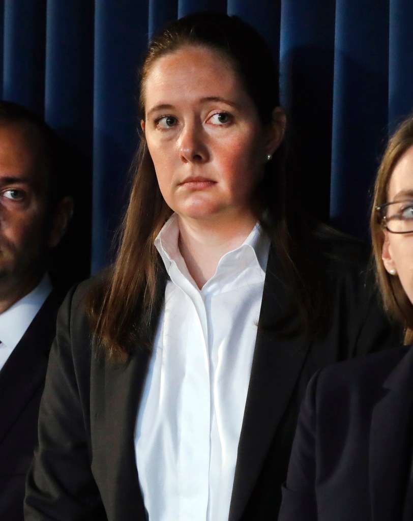 Assistant U.S. Attorney Maurene Comey.