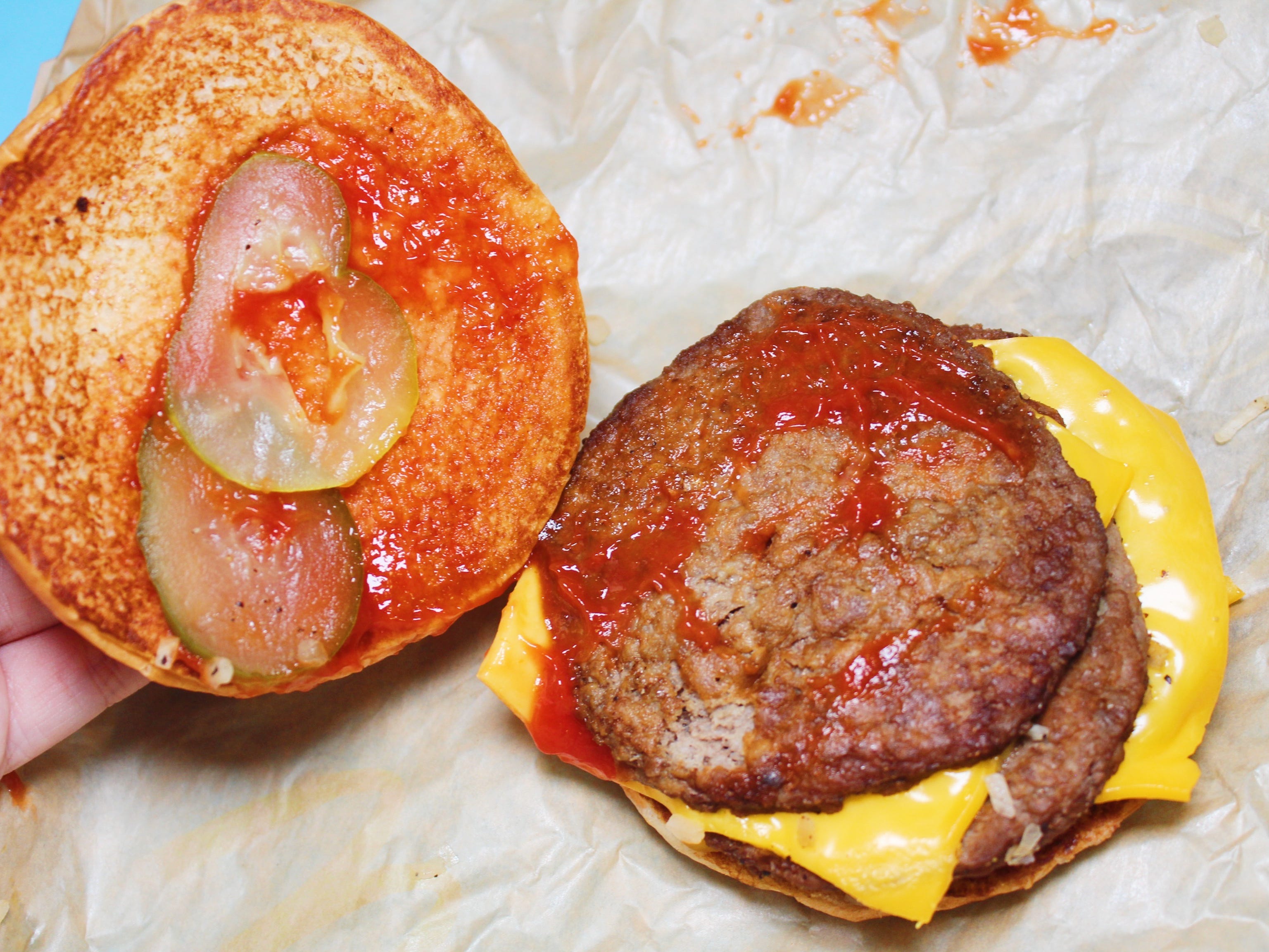 mcdonalds triple cheeseburger