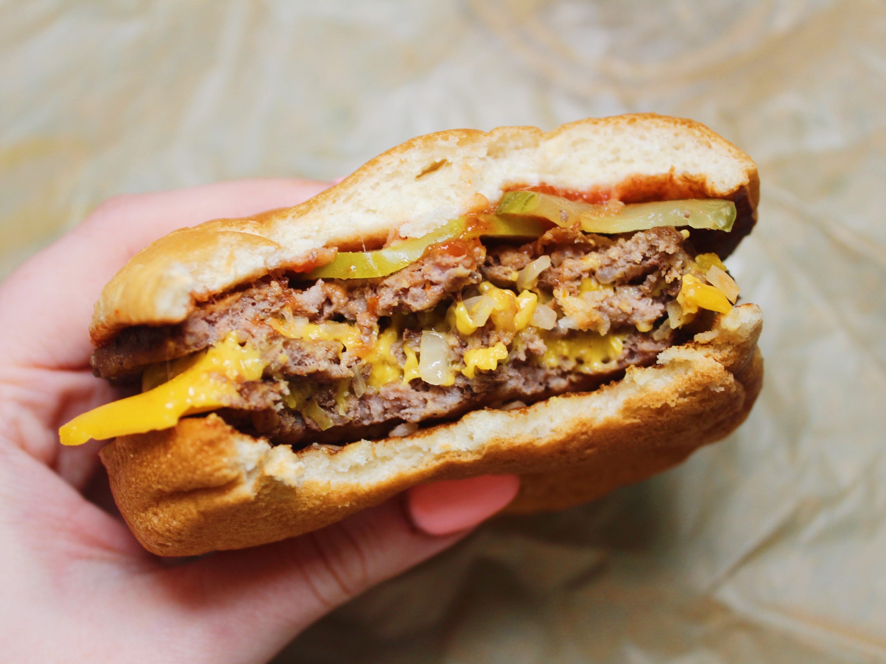 mcdonalds triple cheeseburger
