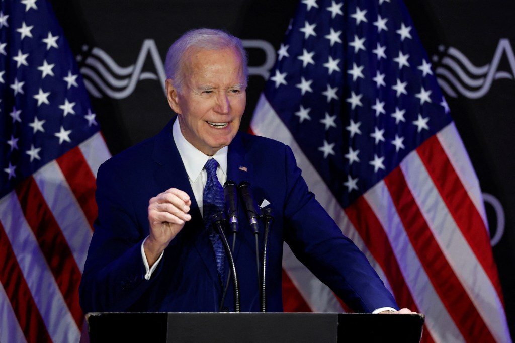 Duffy blamed Biden for the mishaps at Newark Airport.