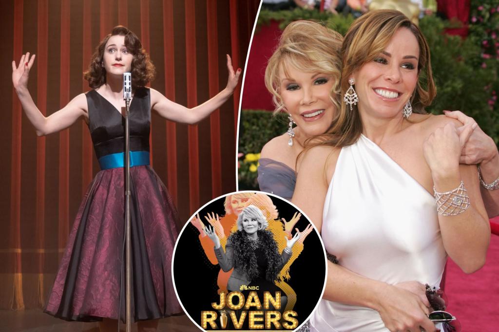 Melissa Rivers felt ‘violated’ by ‘Marvelous Mrs. Maisel’ not crediting mom Joan — but now she’s vindicated