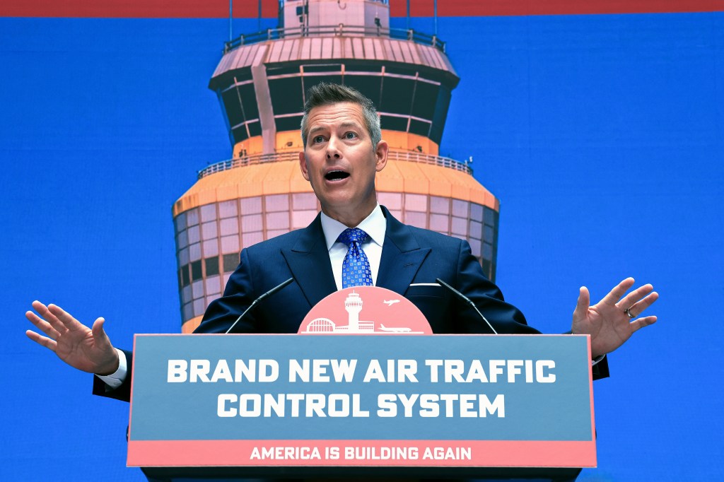 US Secretary of Transportation Sean Duffy said traffic at the Newark airport will be reduced for several weeks following a weekend of chaos at the airport.