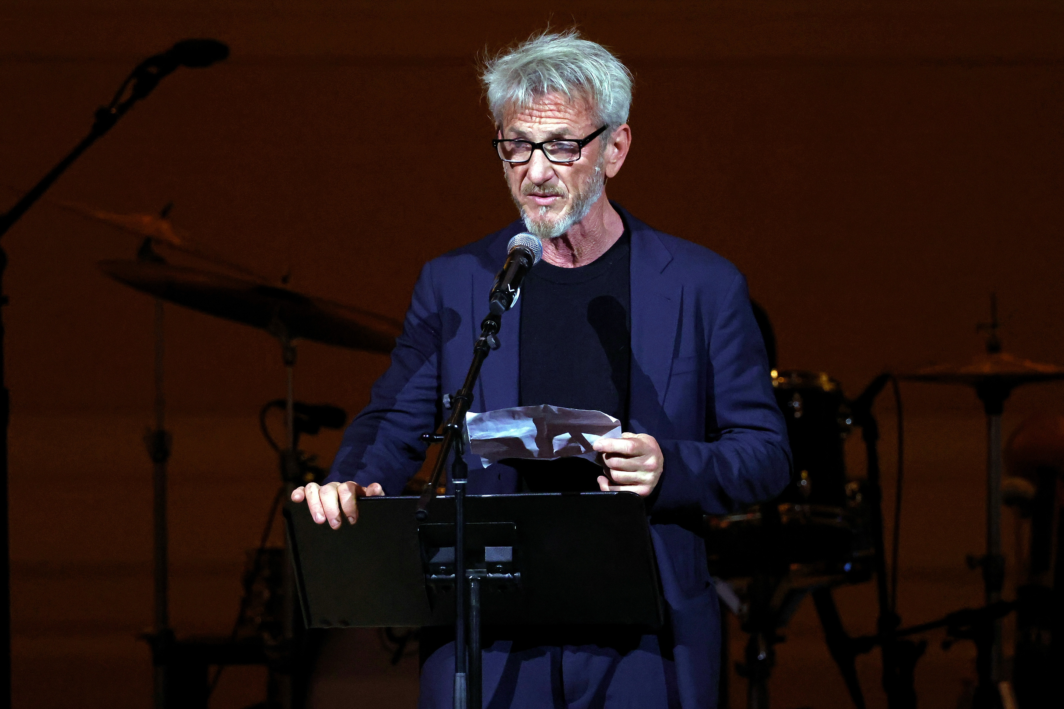 Sean Penn in New York in March 2025