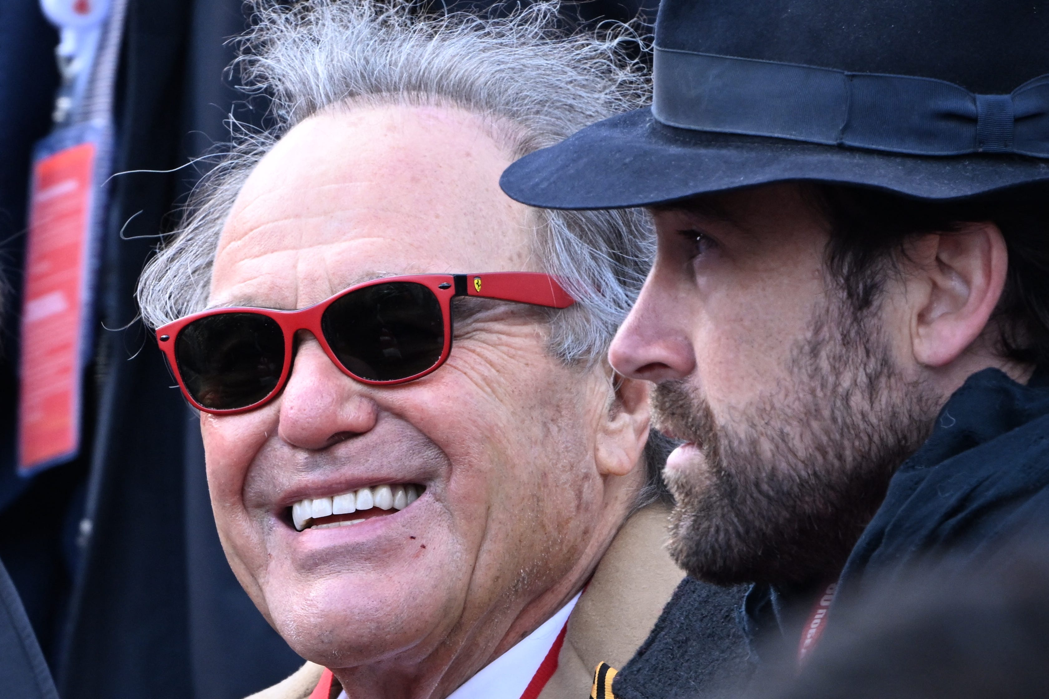 US filmmaker Oliver Stone attends the Victory Day military parade at Red Square in central Moscow.