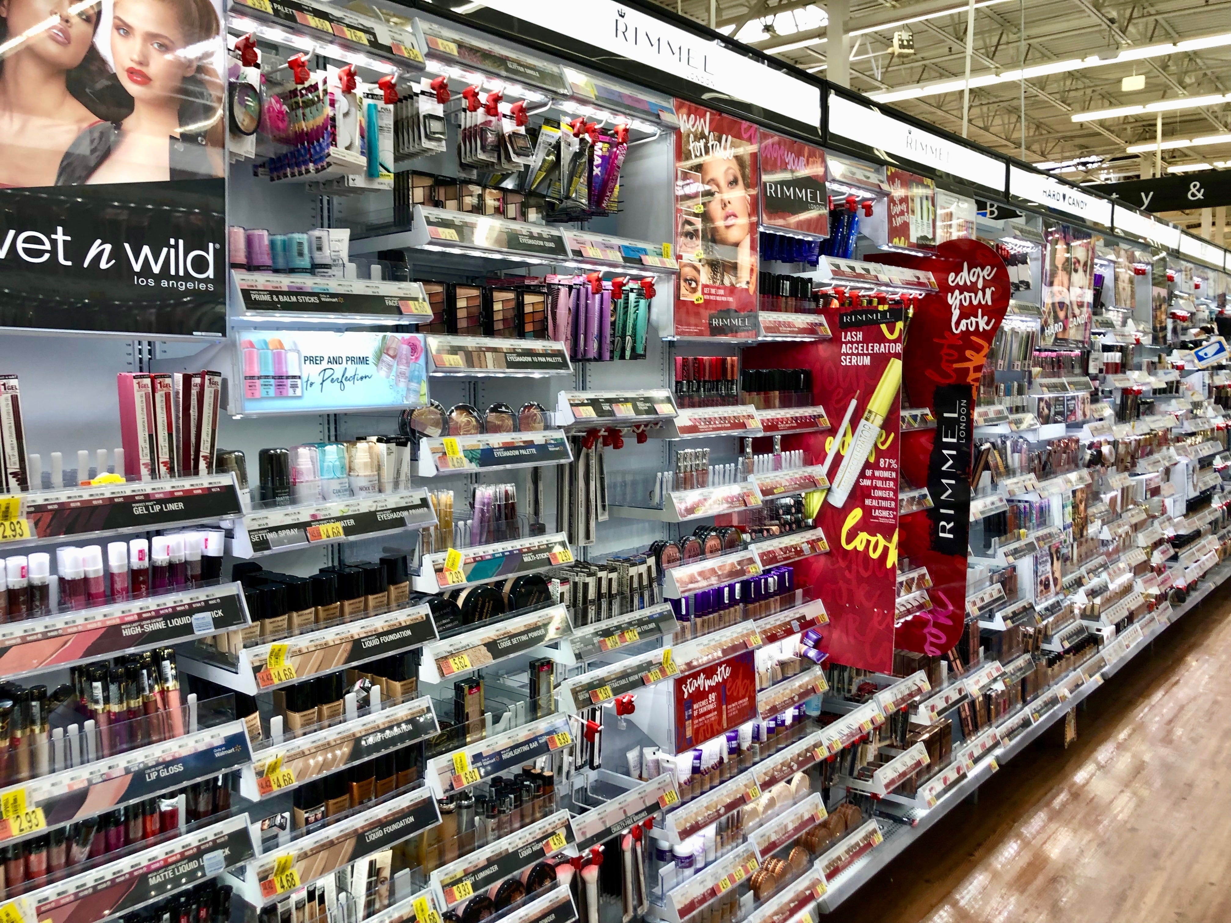 walmart cosmetics