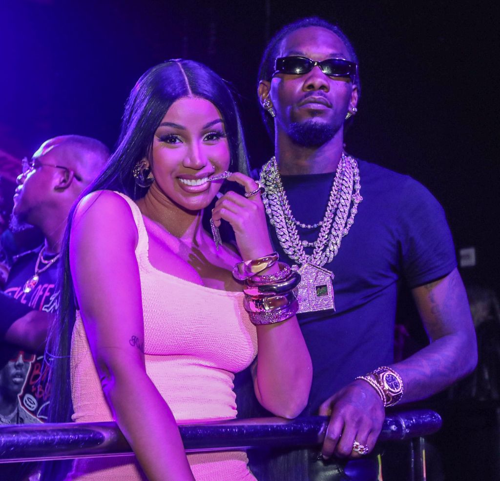 Cardi B and Offset in October 2023