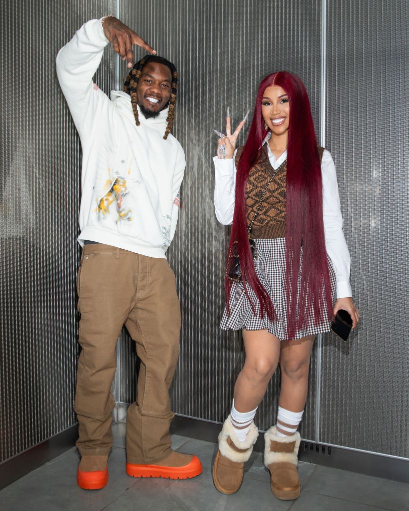 Cardi B and Offset in October 2023