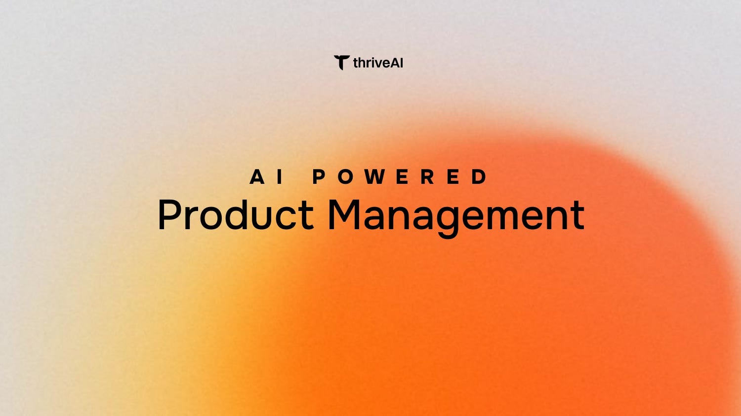 ThriveAI pitch deck