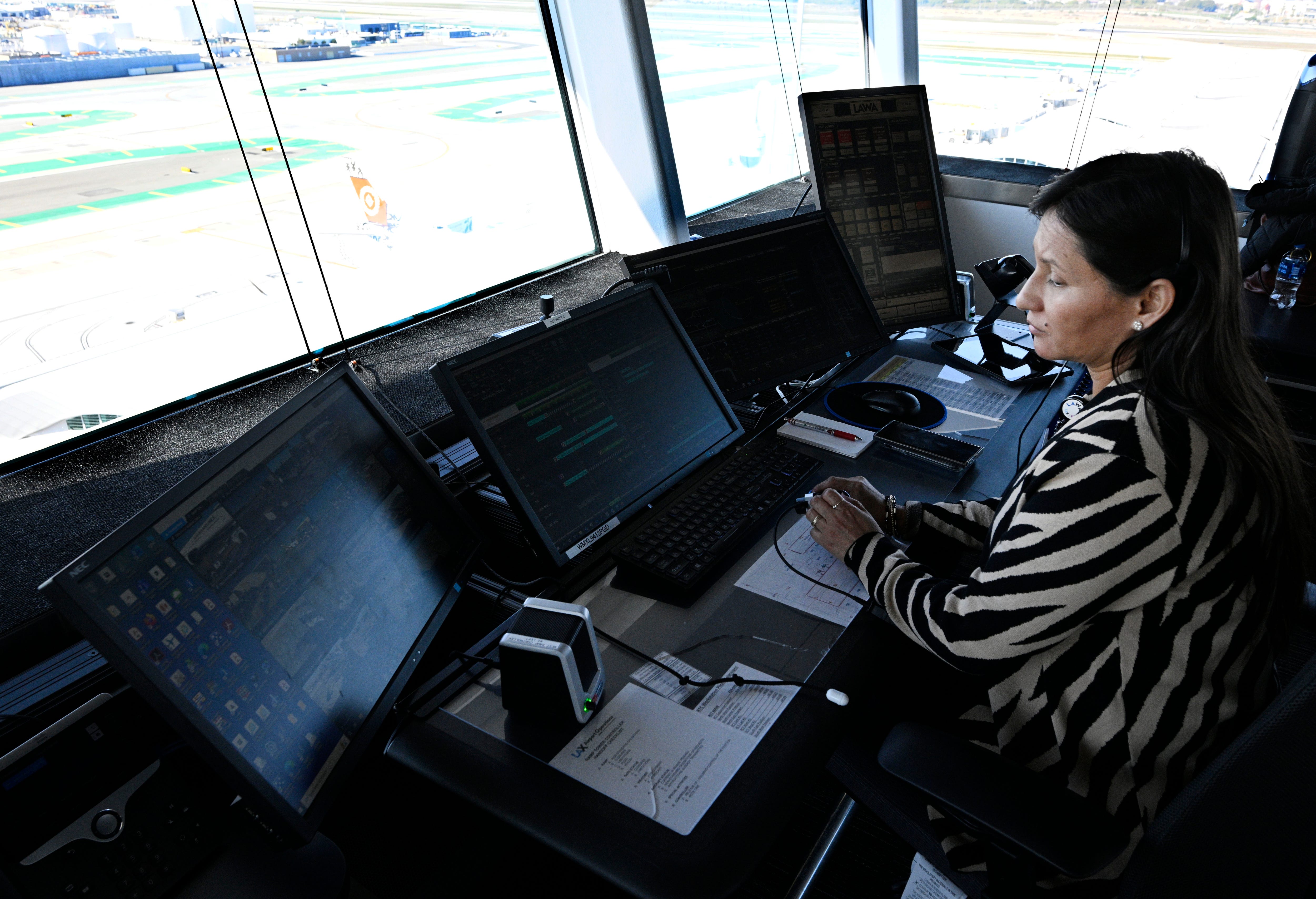 Behind the scenes at LAX during holiday travel.